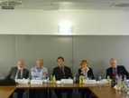 Coordinators from Slovakia, Croatia, Baden-Württemberg (Moderator Jürgen Raizner)