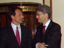 Jürgen Raizner und Leonard Orban, Europaminister