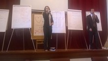 Präsentation der Ergebnisse: Ana Turcan, Jürgen Raizner