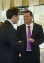 Jürgen Raizner im Gespräch mit Maros Sefcovic, Vize-Präsident der Europäischen Kommission.