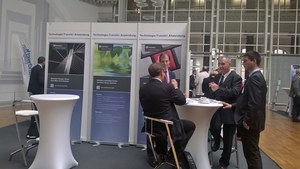 Besucher am Stand für Mittel- und Osteuropa.