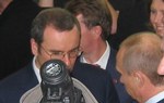 Prime Minister Putin visits booth of Region Tver