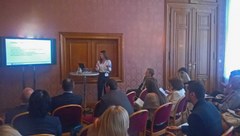 Project Manager Ana Turcan present Smart SME Platform