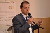 Raizner beim Danube Agricultural Forum